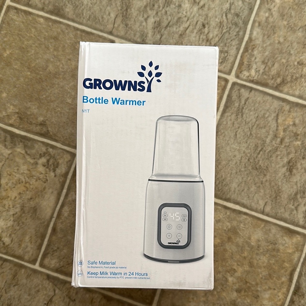 Grownsy baby bottle warmer